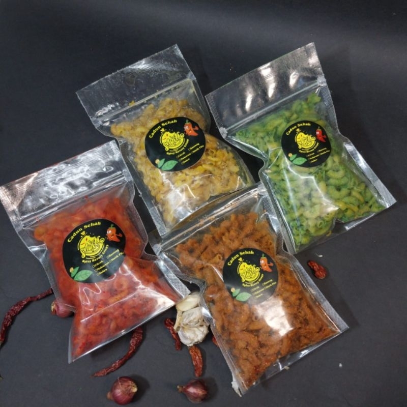 

Makaroni Kriuk Extra Super Pedas Daun Jeruk 250gr Cadunseuhah