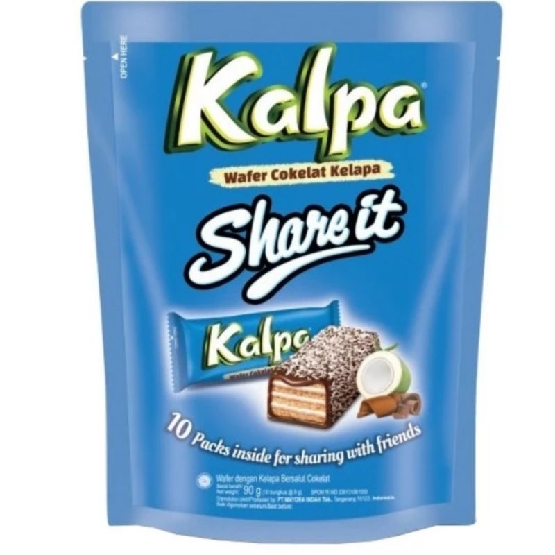 

Kelapa Wafer Cokelat Kelapa Share It | 1 Pack Isi 10 Pcs 9,5 gr Special