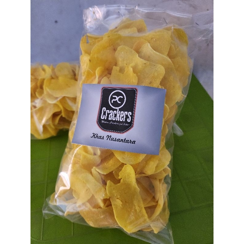 

Kerupuk Mentah Puyur Kuning Besar Kemasan 500 Gram