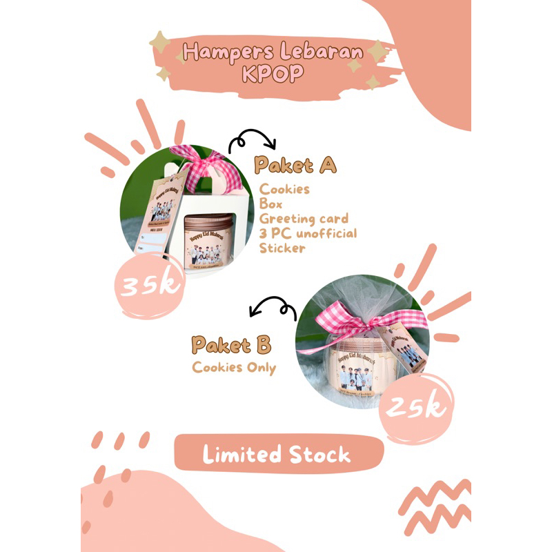 

HAMPERS KUE LEBARAN KPOP