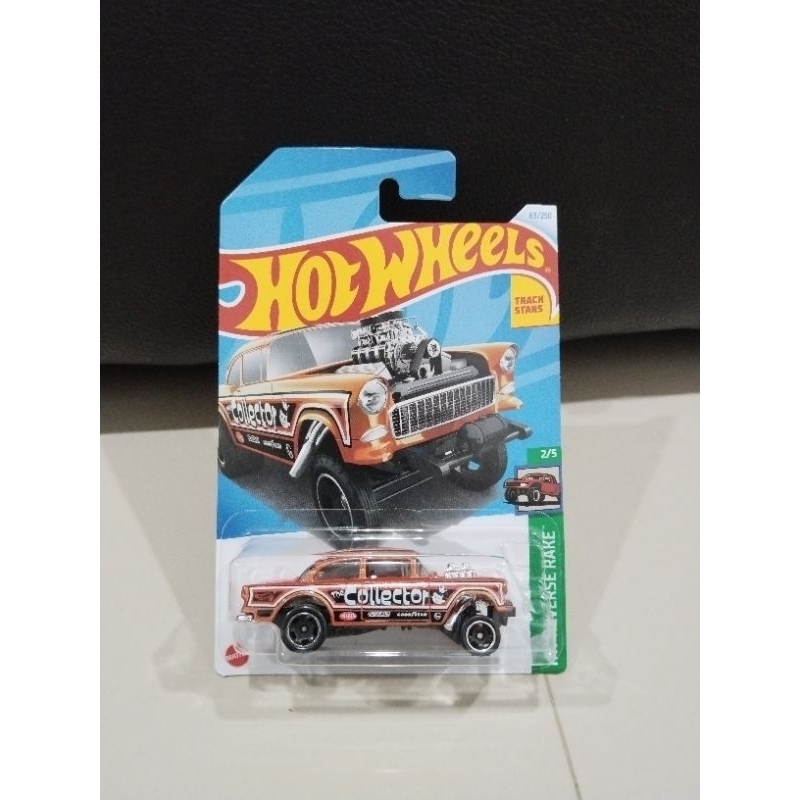 55 chevy bel air gasser hotwheels reverse fake collector