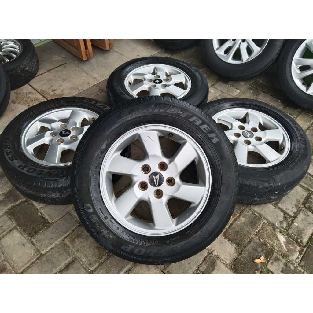 MENJUAL VELG MOBIL SECOND MURAH BERKUALITAS OEM ORIGINAL TERIOS RING 16 MASUK UNTUK GRANDMAX ERTIGA 