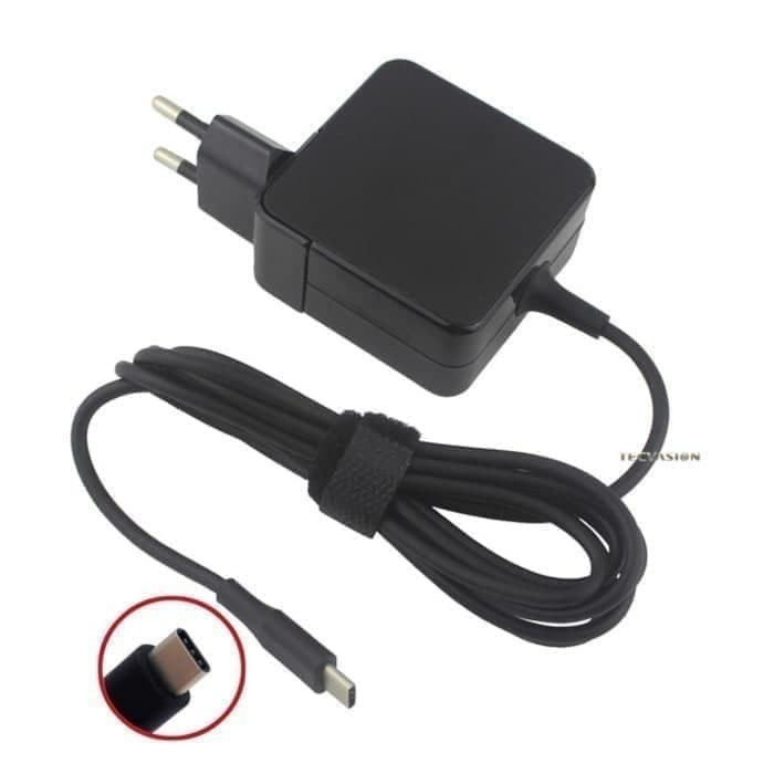 Charger Adaptor Casan Asus Chromebook Flip C214M C214MA-BU0393 TYPE C