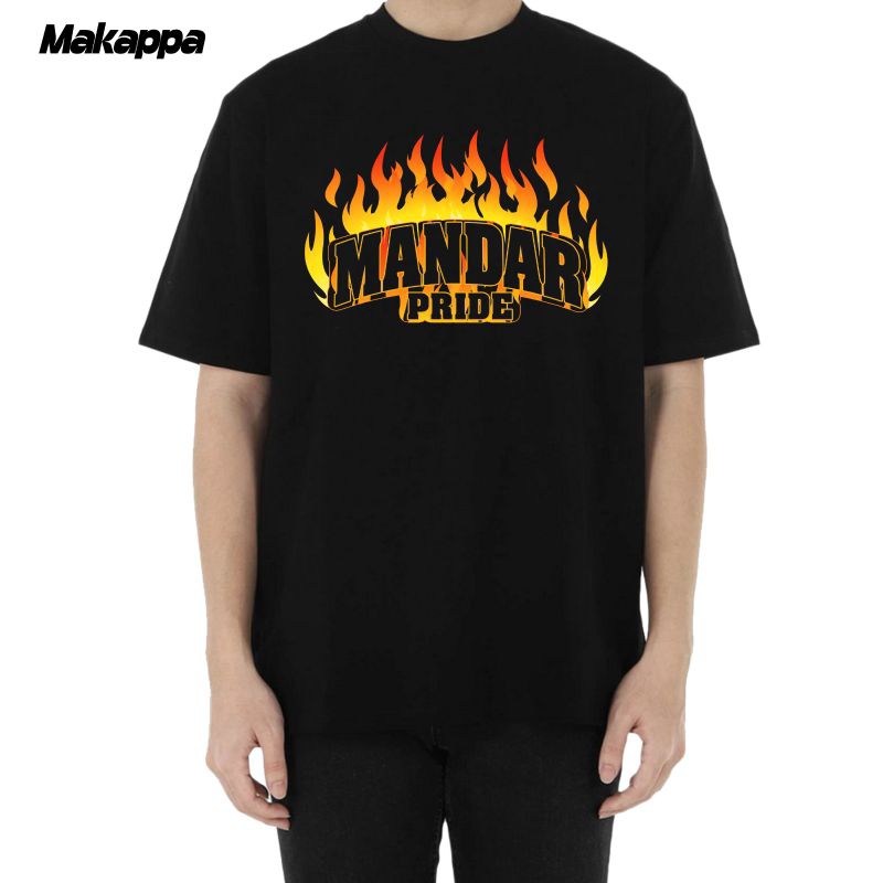 T-shirt MANDAR PRIDE|Kaos Brand Lokal Original|Kaos Distro|Kaos Pakaian Pria Premium