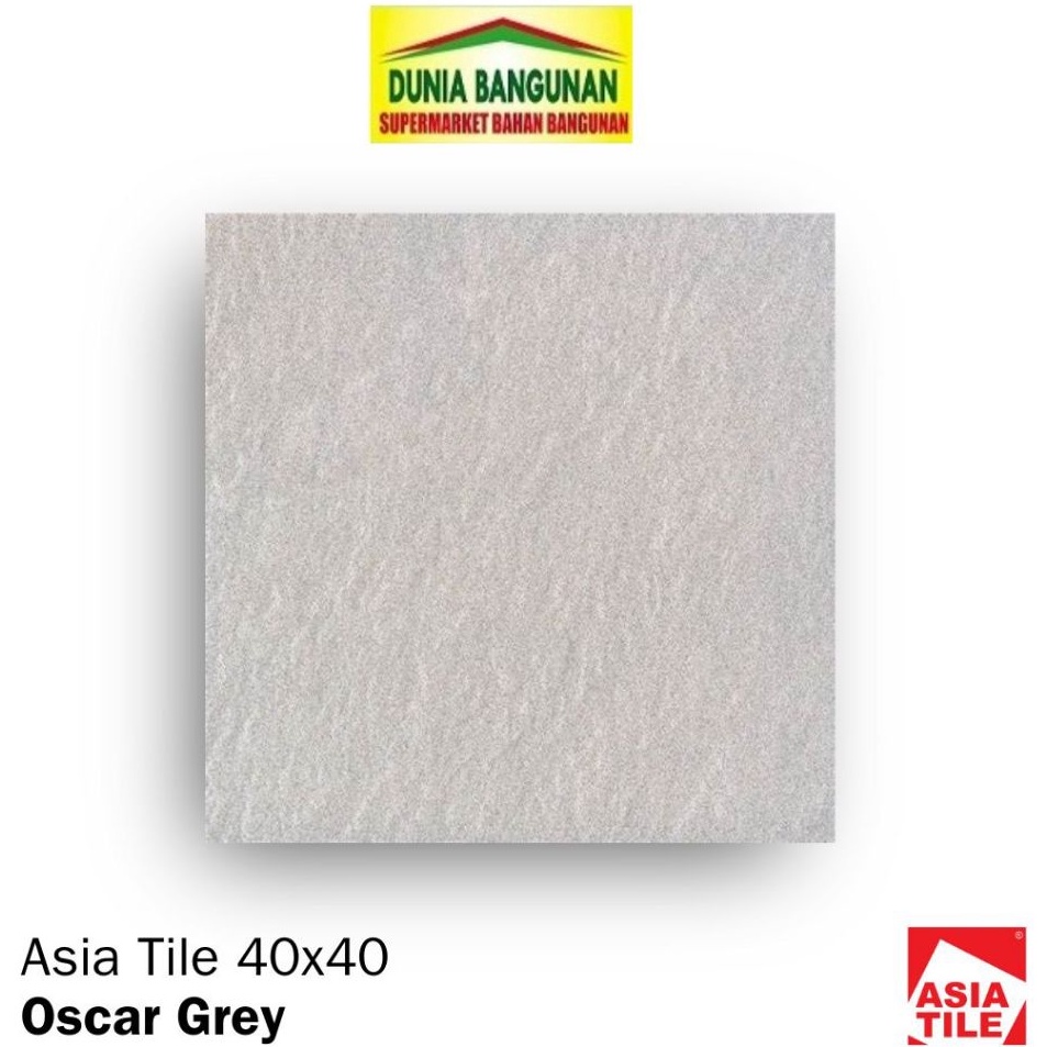 Hadir Surprise  Asia Tile Oscar Grey 4x4 Keramik Lantai