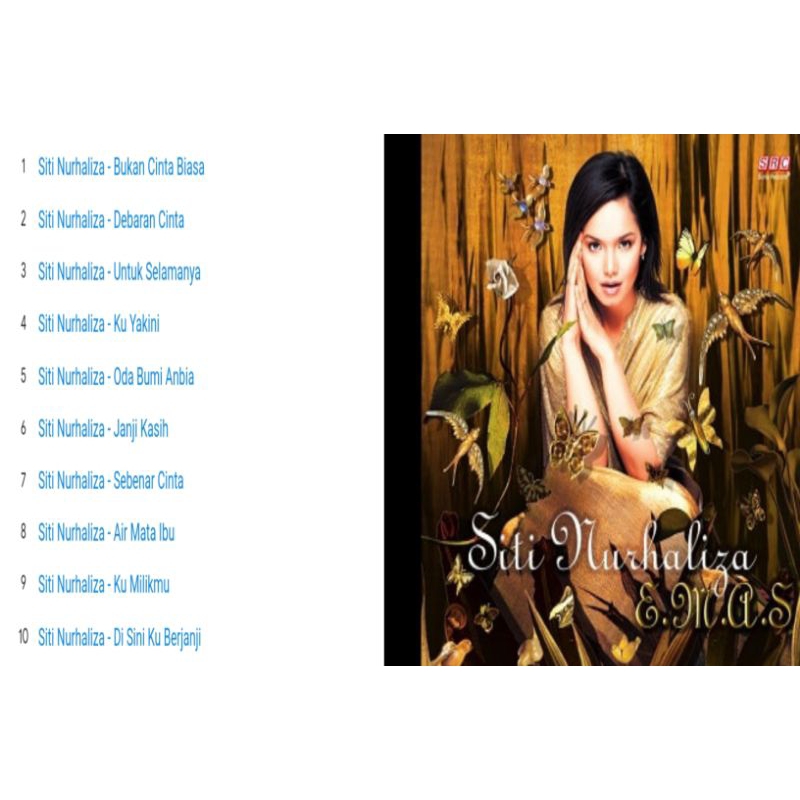 siti nurhaliza cd album emas 2003