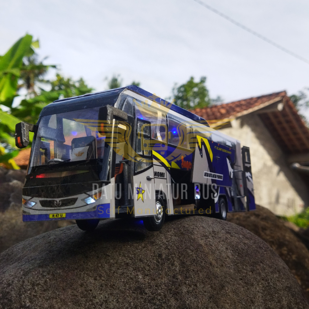 Miniatur Bis Sugeng Rahayu Discovery Ada Teloletnya