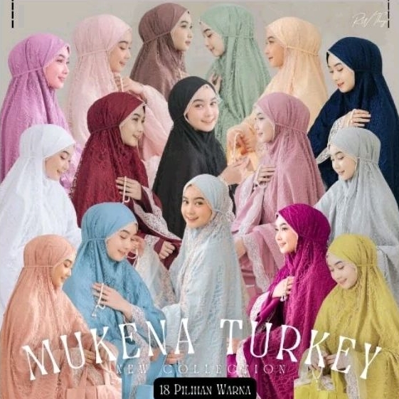 [FREE GIFT] Mukena Turkey Dalanova / Mukena Anak Turkey couple ibu dan Anak