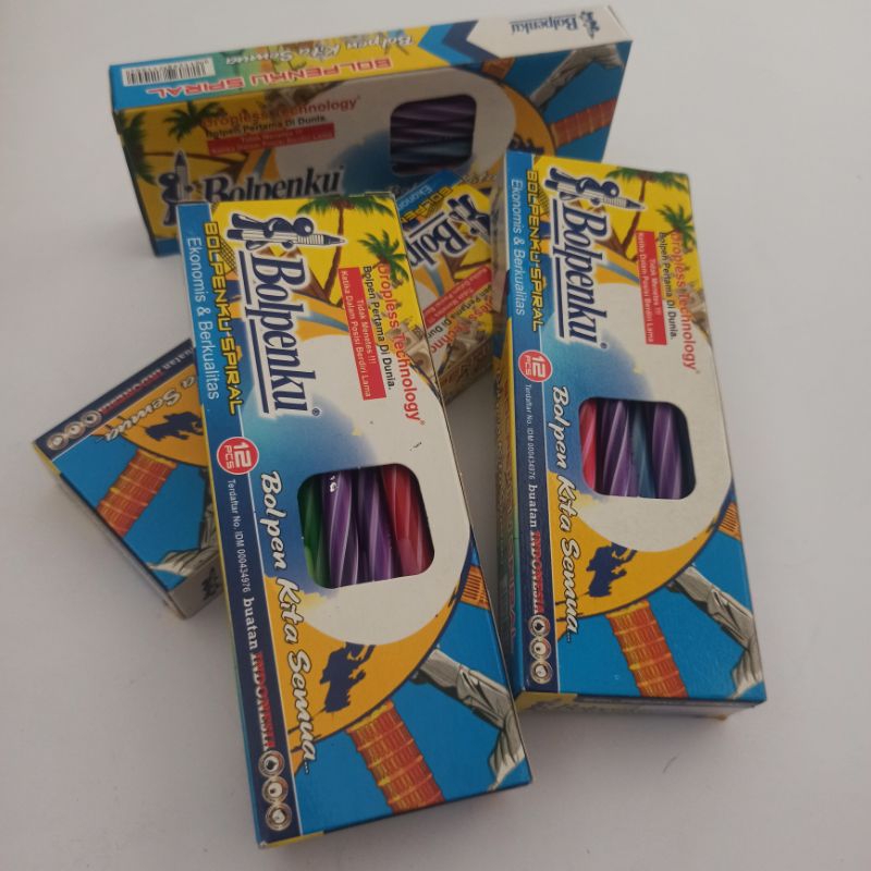 

Pulpen/Bolpoin/Bolpen/Ballpoint Bolpenku Lilin Spiral Warna Hitam