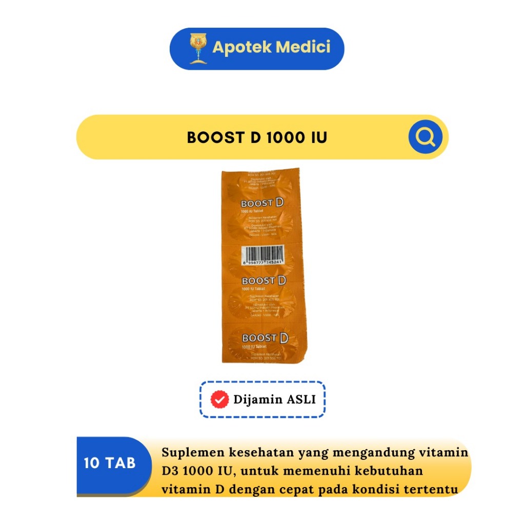 BOOST D 1000 IU