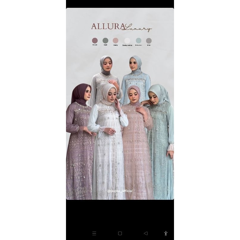 ALURA dress javina official