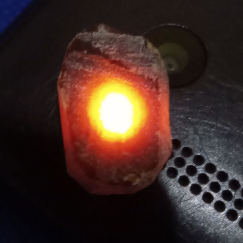 Original Kecubung Wulung ASLI Baturaja Hitam Pekat Tembus Merah