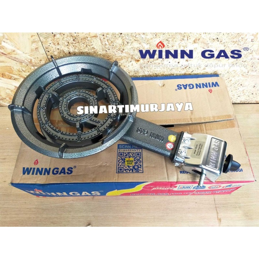 KOMPOR GAS 1 TUNGKU W-31A WINN GAS / KOMPOR GAS MAWAR AUTOMATIC