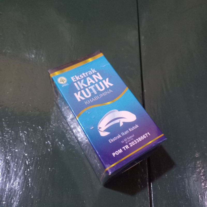 Kapsul Ikan Kutuk Khabumina - Ekstrak Ikan Kutuk 60 Kapsul