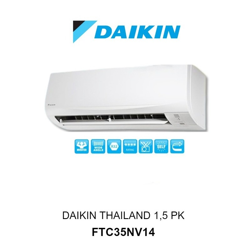 AC INDOOR DAIKIN FTC35NV14 / AC DAIKIN STANDARD THAILAND FTC35NV14 [1.5 PK]