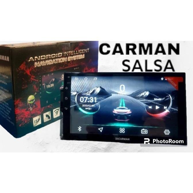 Head Unit Double Din Android Carman 10 Inch 2/32 Tipe Salsa Bluetooth