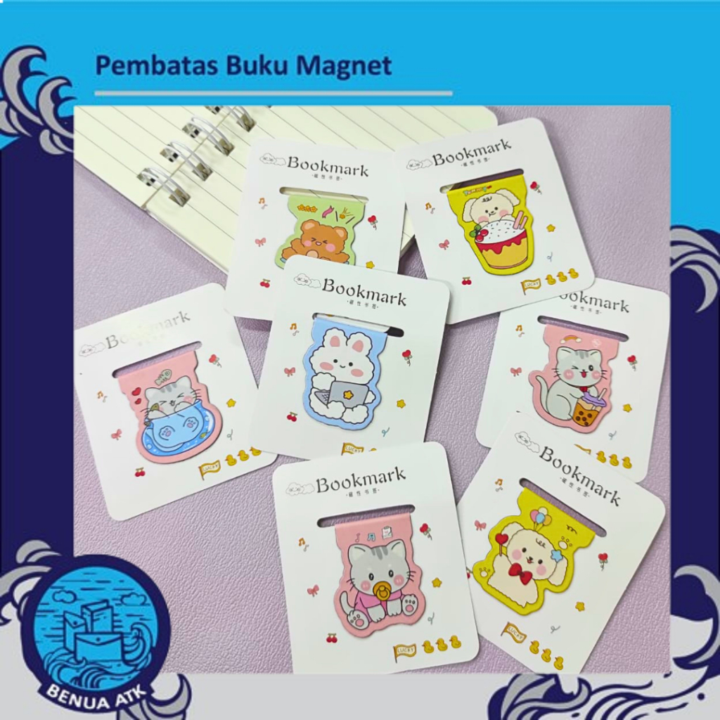 

Pembatas Buku / Magnet Karakter