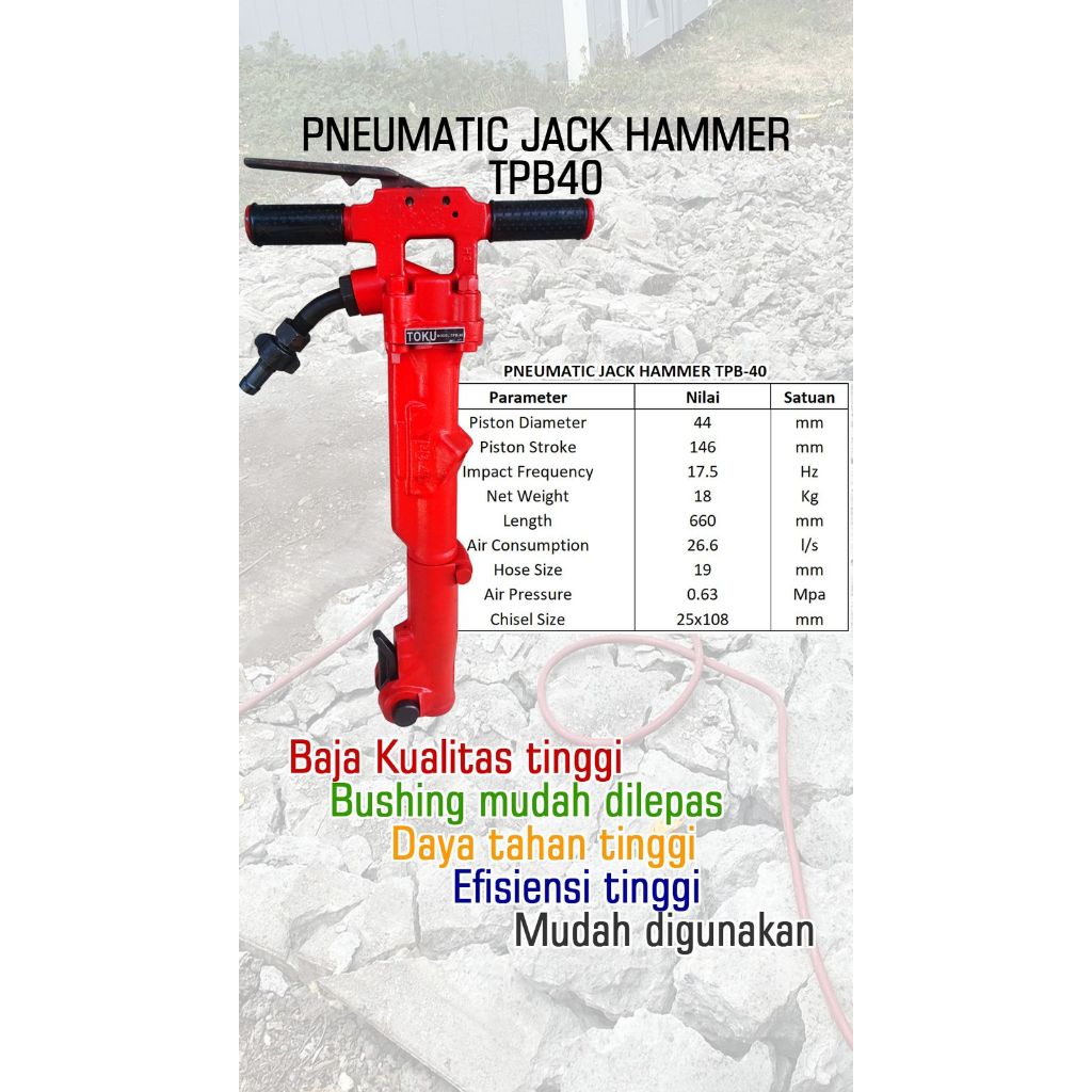 Jack Hammer TPB-40