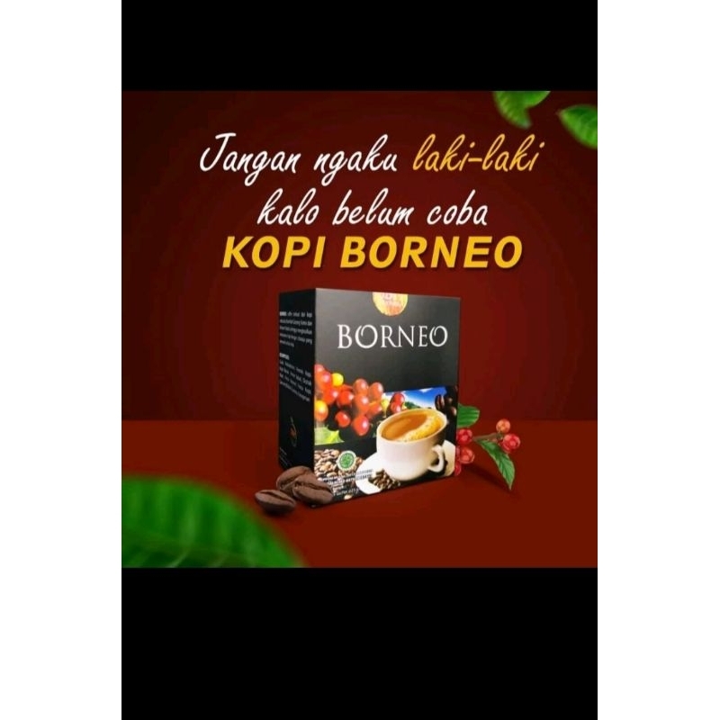 

kopi BORNEO 1 box isi 5 saset