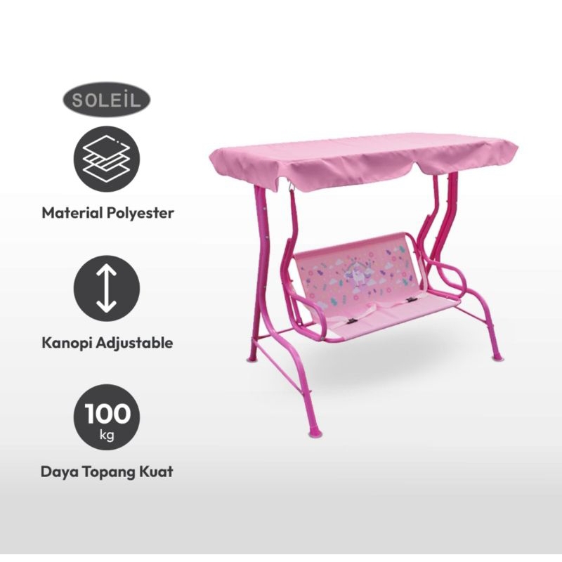 Soleil kursi ayun anak swing chair