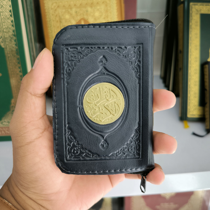 Mushaf Saku Al Quran Saku Cairo Rasm Utsmani Resleting Khat Utsmani Ukuran (7x10 cm)