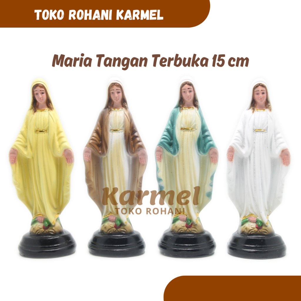 PATUNG BUNDA MARIA 15 CM / PATUNG BUNDA MARIA KATOLIK MURAH / PATUNG KATOLIK