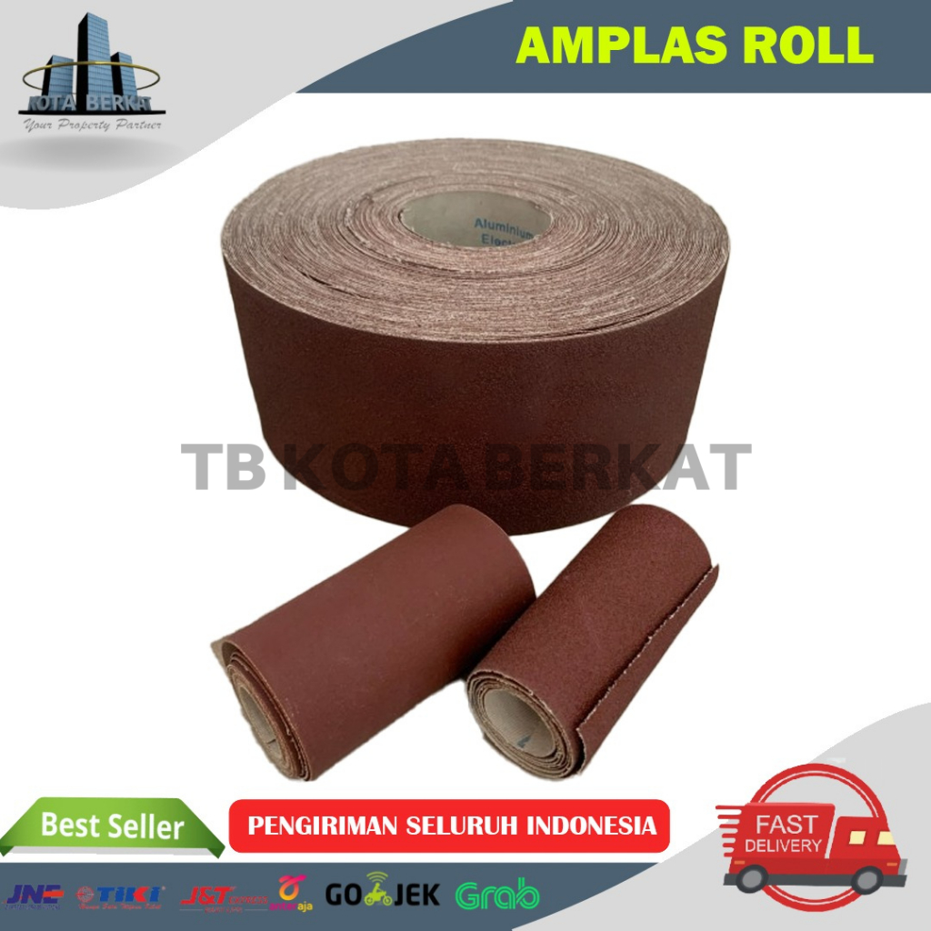 AMPLAS ROLL ECERAN / AMPLAS ROLL GULUNGAN
