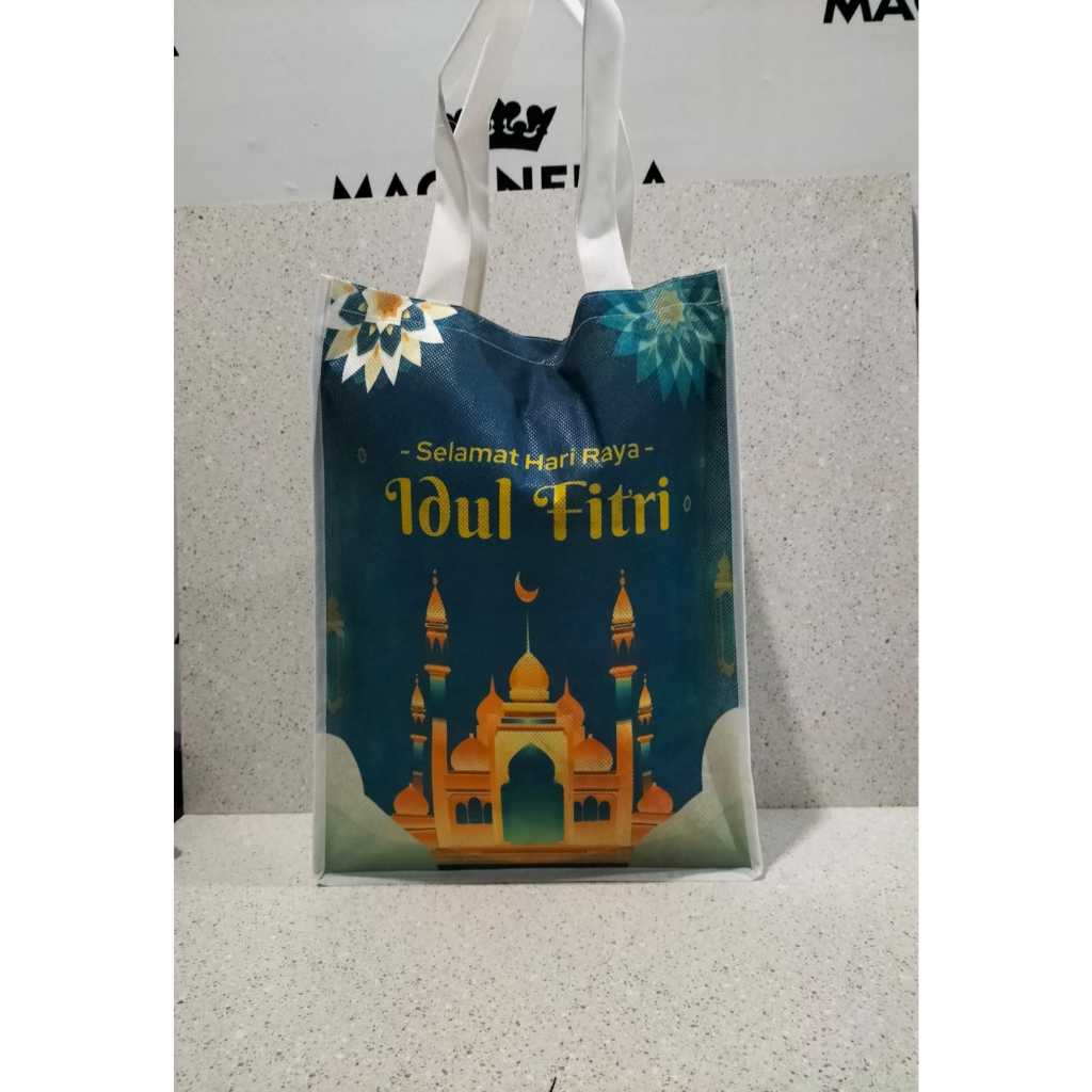 

Souvenir Tas Spundbond Idul Fitri/Tas Hampers Lebaran Idul Fitri/Tas Lebaran Parcel