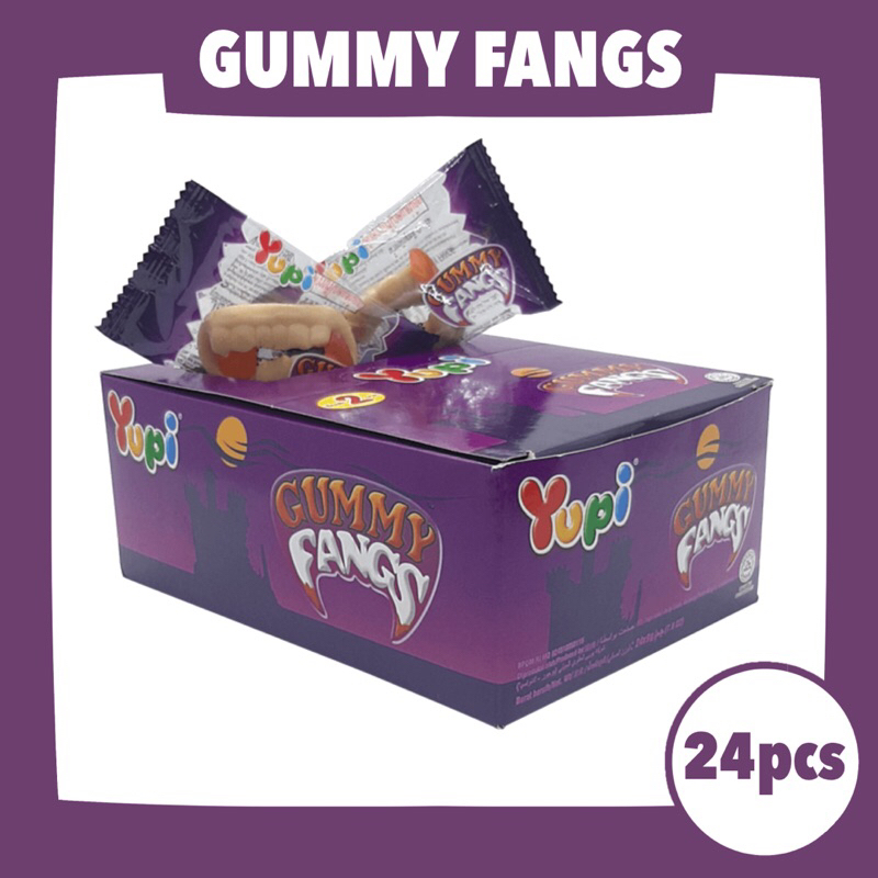 

YUPI GUMMY FANGS 24PCS