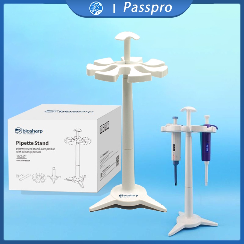 Rack Stand Micropipet Round Pipette Holder Rak Pipet Mikro