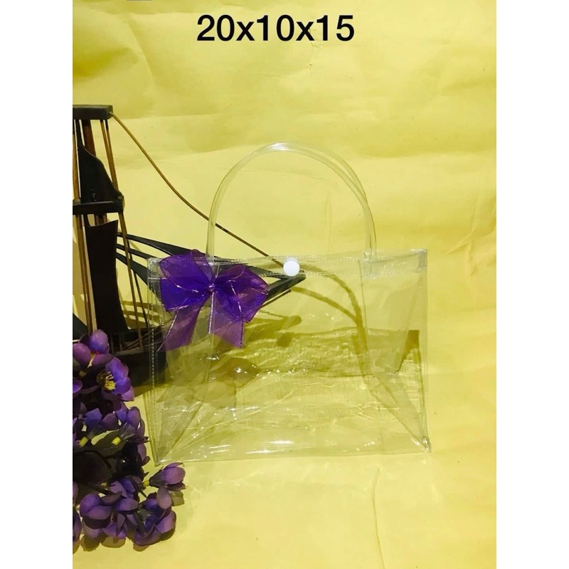 

mica bag plastik tali 20x10x15 hampers lebaran