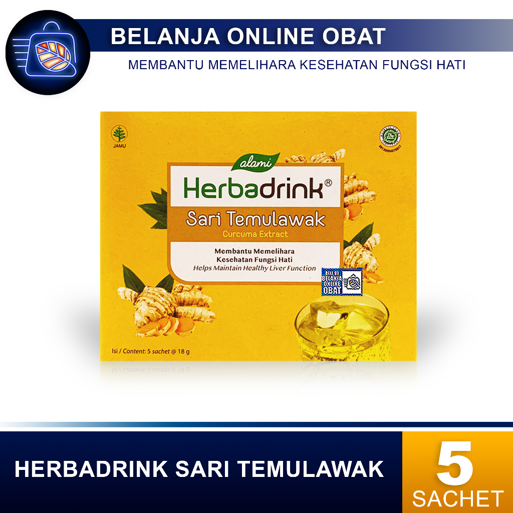 

HERBADRINK SARI TEMULAWAK // Menjaga Kesehatan Fungsi Hati