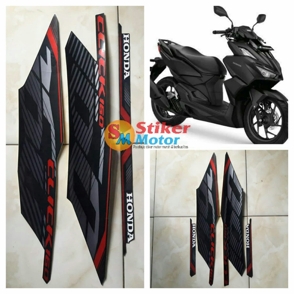 Striping Stiker Motor honda vario click 160 2023