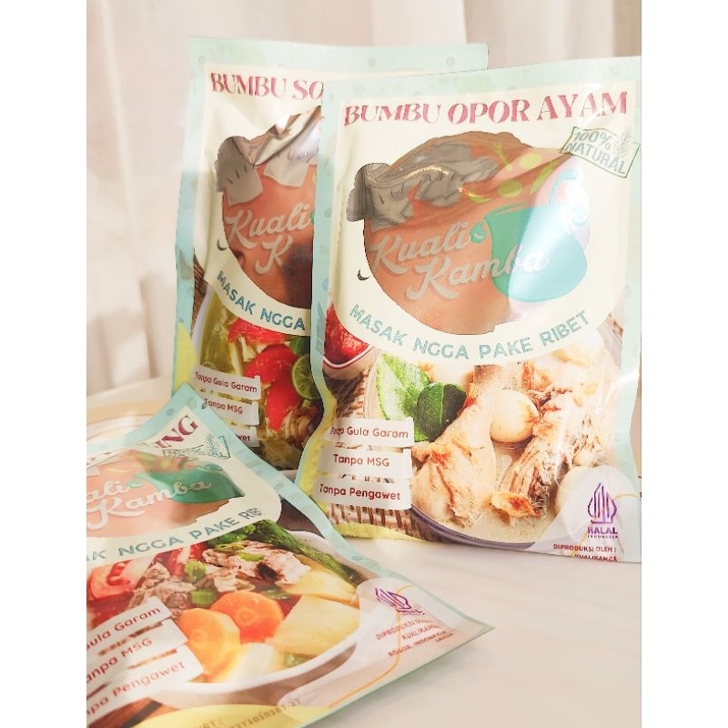 

Kualikamba Bumbu Opor 150 gr