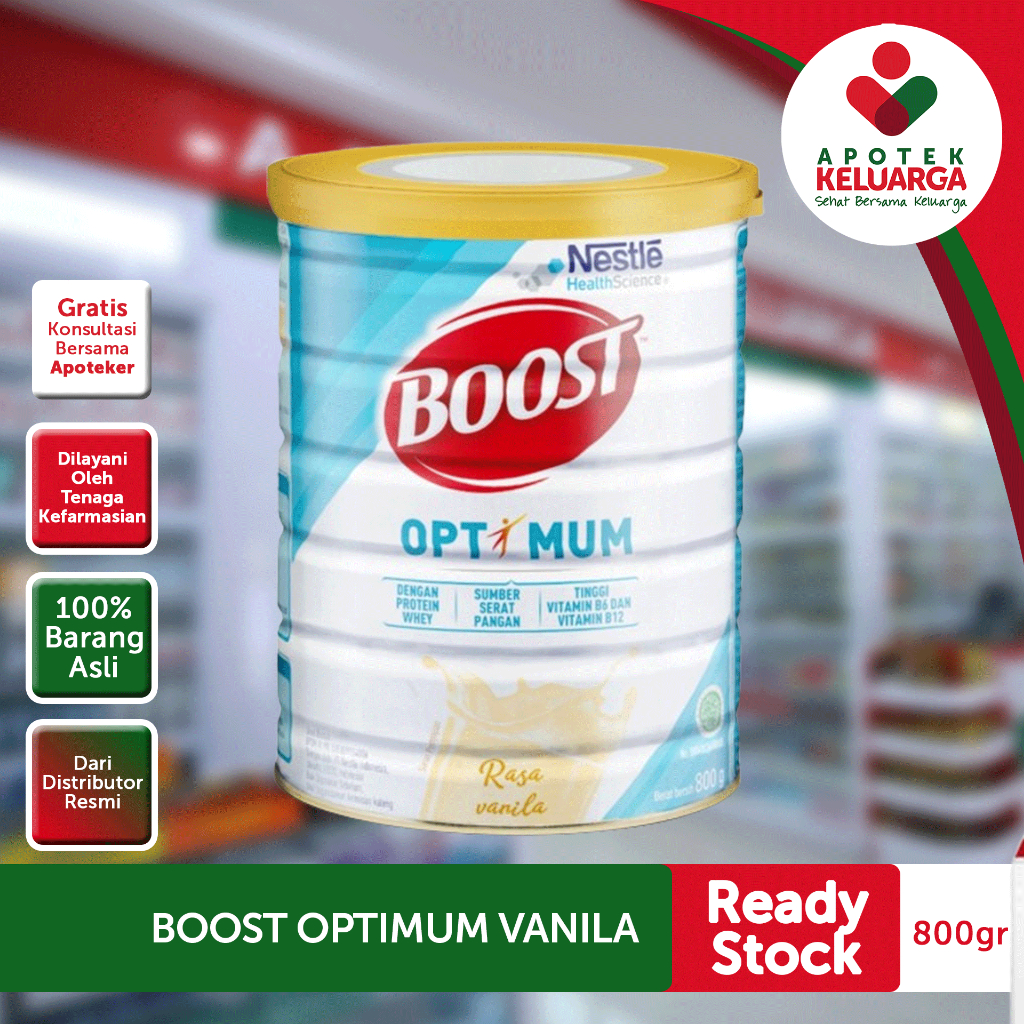 

Boost Optimum Vanilla #SUSUKAYAPROTEIN#SUSUKESEHATAN