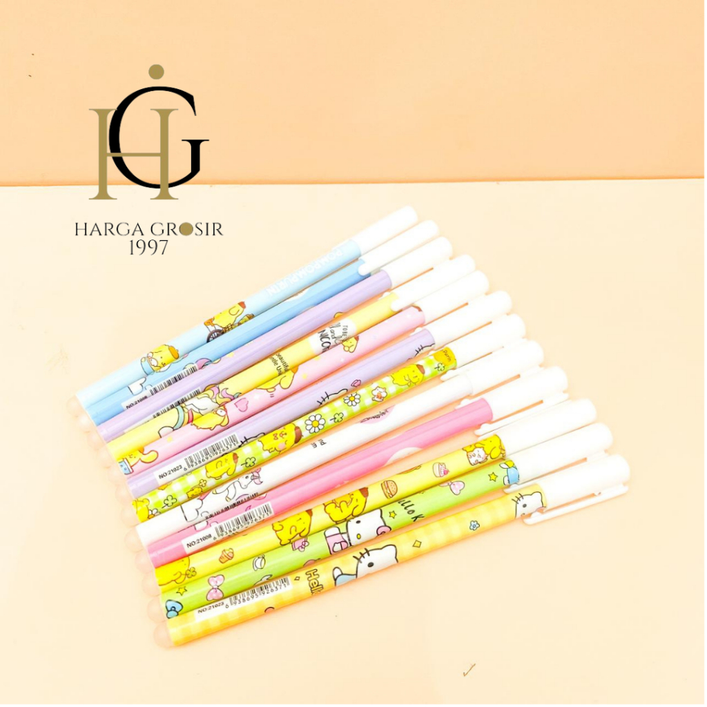 

Pulpen 1 lusin 12 pcs odemei pulpen bisa dihapus termurah lucu bagus bisa cod