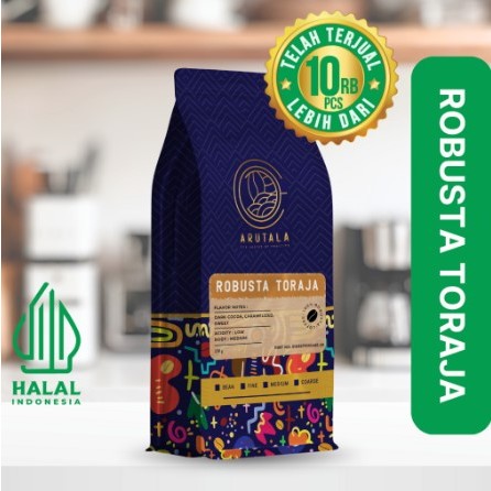 

ARUTALA Kopi Toraja Rantebua Robusta Coffee Indonesia 200 gr