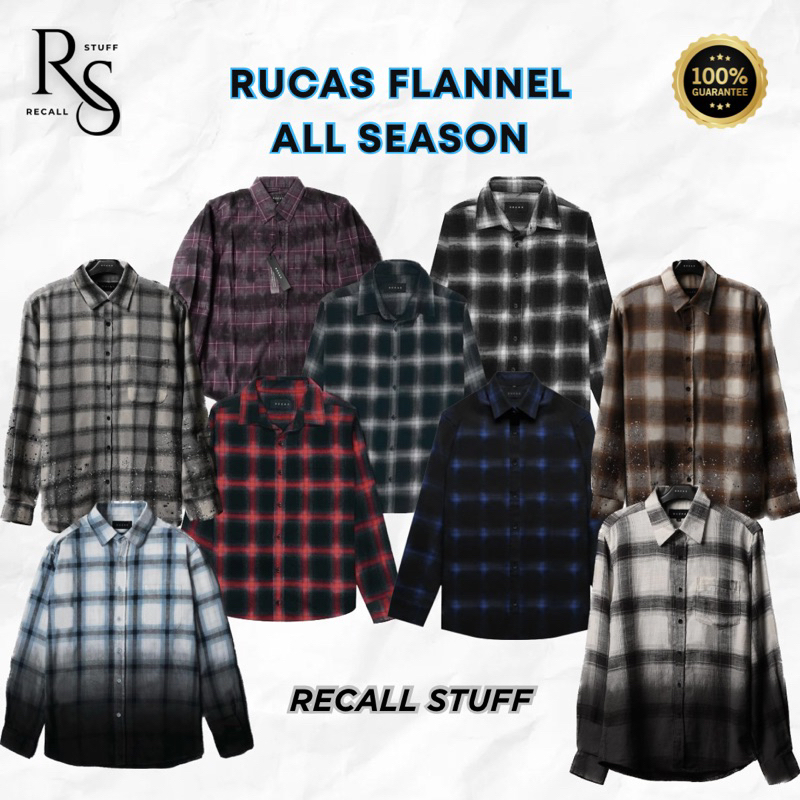 Rucas Flannel Edition Blue Sapphire / Ruby / Onyx / Sapphire / Black Pearl / Gradation