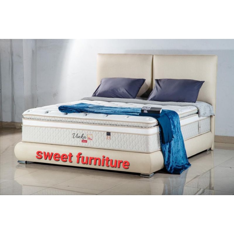 springbed helux vinka latex tebal 37cm