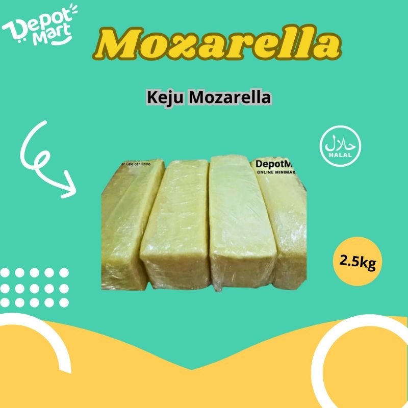 

Depot Kuliner - Jual Keju Mozarella Kiloan isi 2500 gr Beston - Cocok Untuk Sosis Corndog dan Cimol