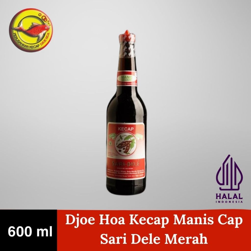 

Djoe Hoa Kecap Manis Cap Sari Dele Merah - 600ml