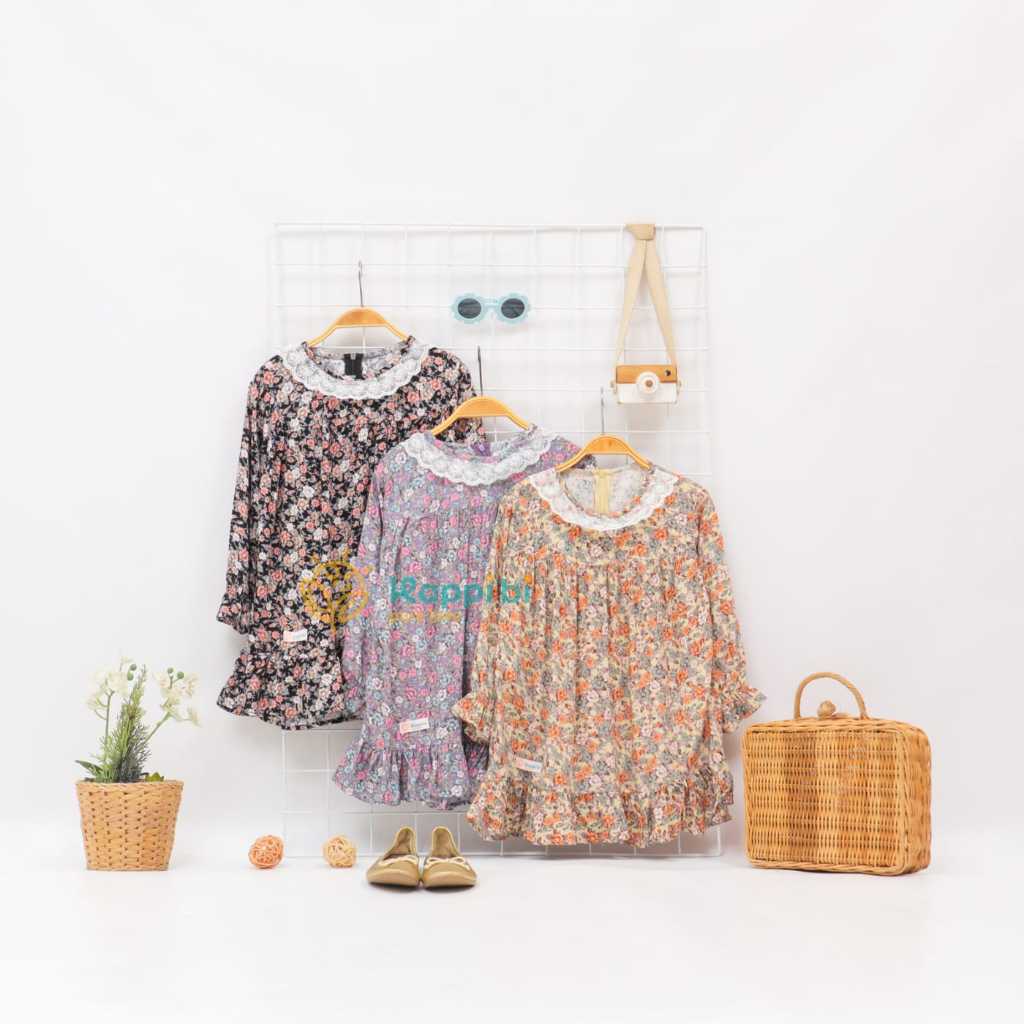1-5 TAHUN New Lolita Dress Kids by Happi Bi / Dress Anak Perempuan