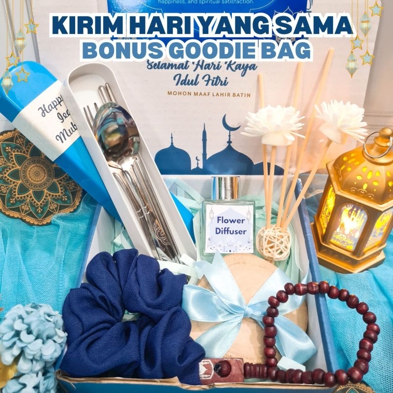 Hampers Lebaran Diffuser / Parcel Diffuser Lebaran Idul Fitri / Kado Lebaran Cewek ( BELLA )