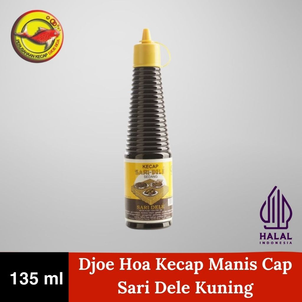 

Djoe Hoa Kecap Manis Cap Sari Dele Kuning - 135ml