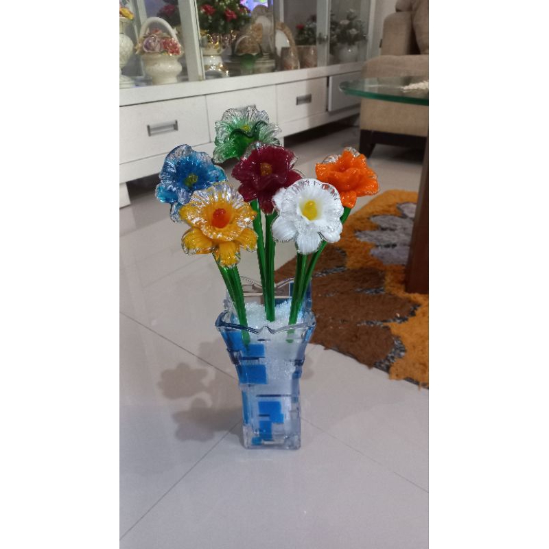 BUNGA KRISTAL.PAJANGAN/BIJI