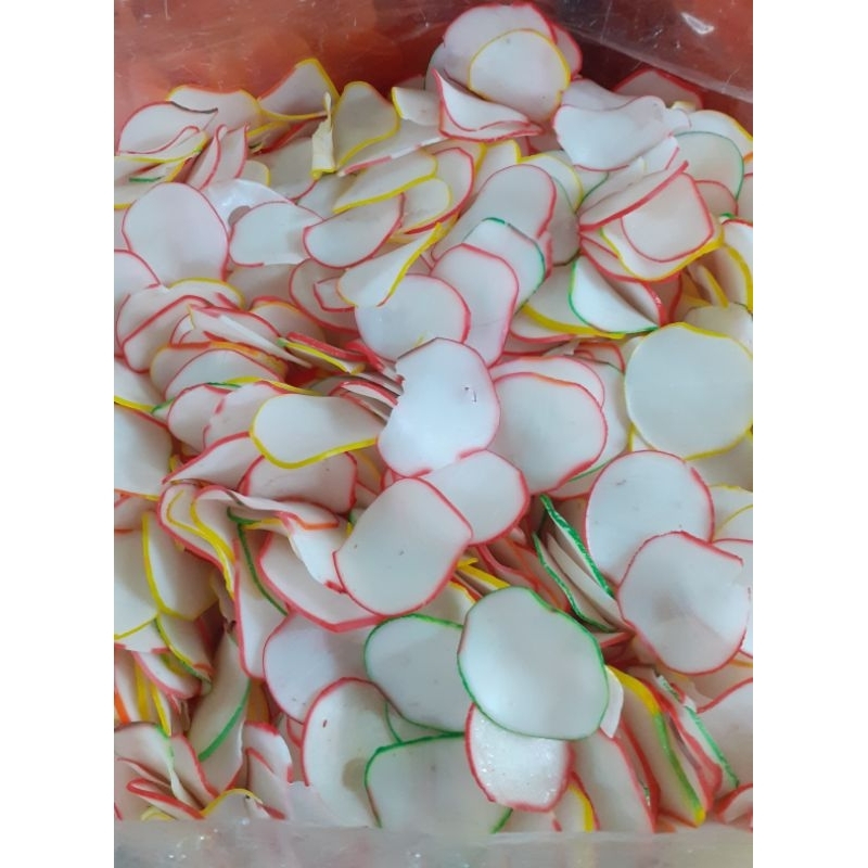 

Kerupuk Bawang Warna Warni / Kerupuk