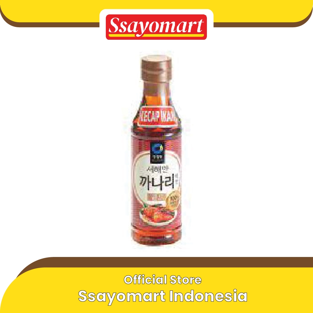 

Daesang Chung Jung One Canari Ekjot(Sauce)/Kecap Ikan 500gr