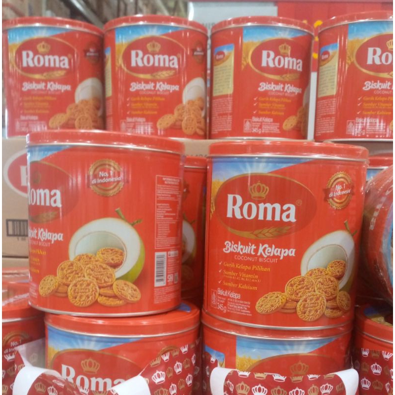 

Biskuit Roma Kelapa 345g