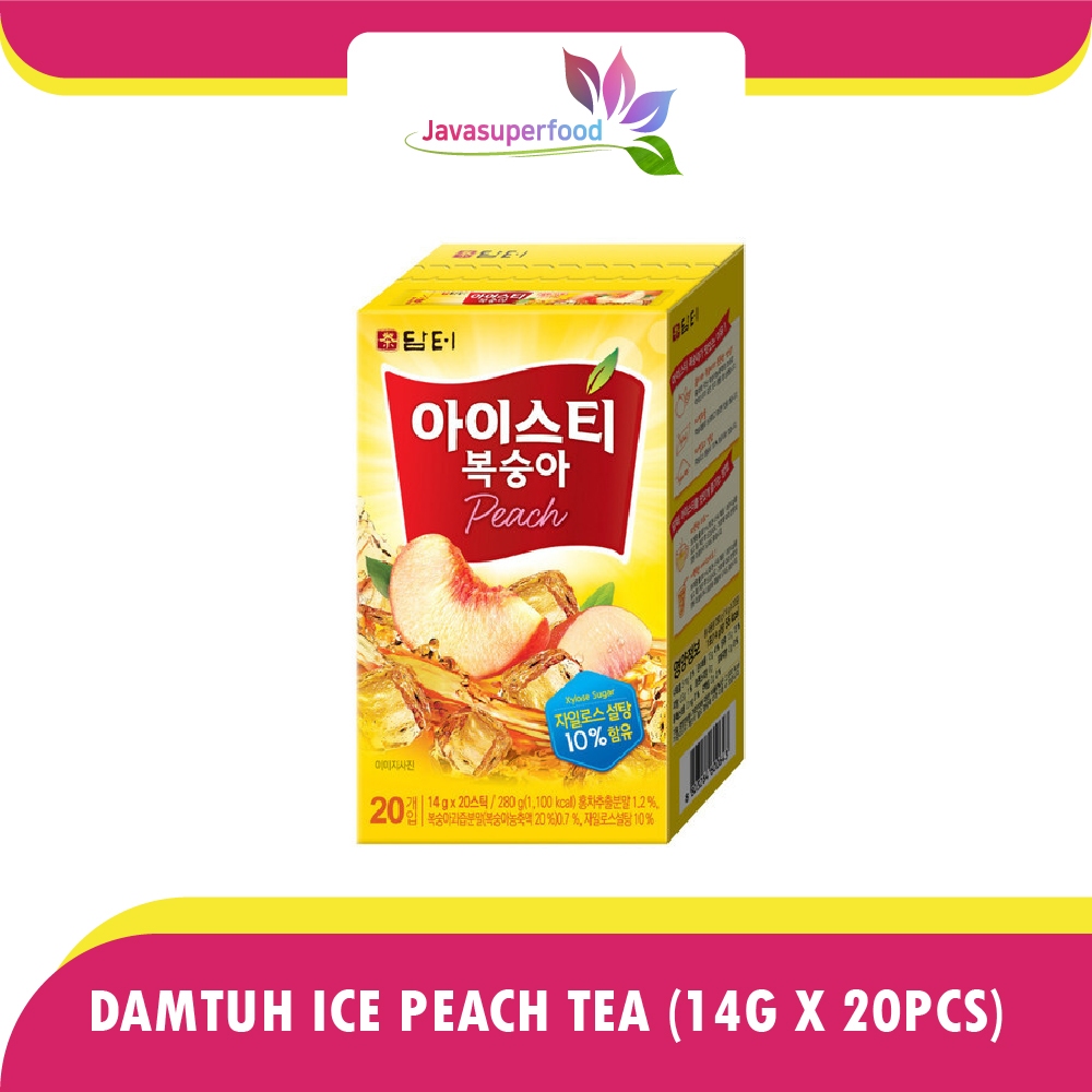 

Damtuh Peach Ice Tea 14 Gr x20 pcs