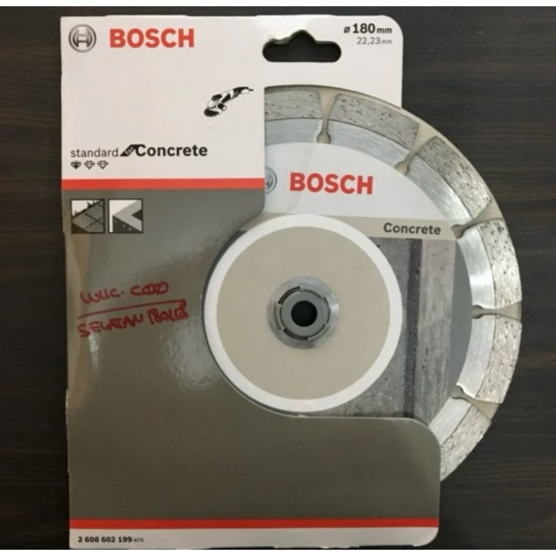 Mata Potong Beton Concrete Granit BOSCH 7 inch Diamond Wheel Blade Cutting 7” 180mm 7 in Gergaji Pot